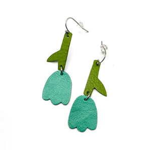 Tulip Earrings (various colours) By Printedmel