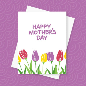 Tulip Mom Card By Inkwell Originals