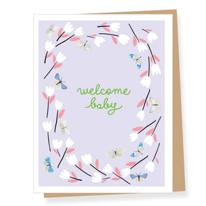 Tulip New Baby Card By Apartment 2 Cards