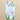 Tulips Linen-Cotton Tea Towel By Square Love