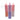 Two-Tone Pillar Soy Wax Candle (various colours) By Bizarre
