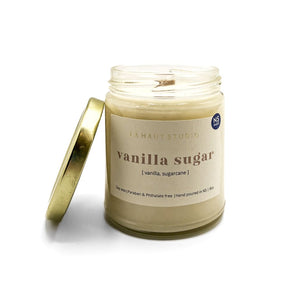 Vanilla Sugar 8oz Candle By La Haut Studio