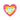 Vegan Rainbow Heart Sticker By 5 Eye Studio