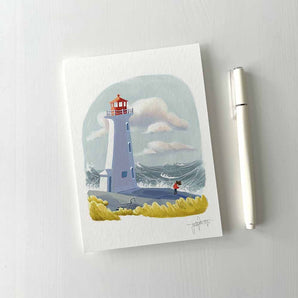 Visit To Peggy’s Cove 5x7 Print By Julep and Trubbs Studio