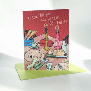 Warm Hospitality Seed Card By Jill & Jack Paper