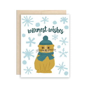 Warmest Wishes Kitten Card By The Beautiful Project