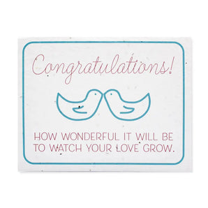 Watch Love Grow Seed Card By hi love. greetings