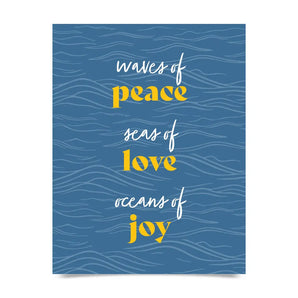 Waves of Peace Card - Coming Soon! By Inkwell Originals