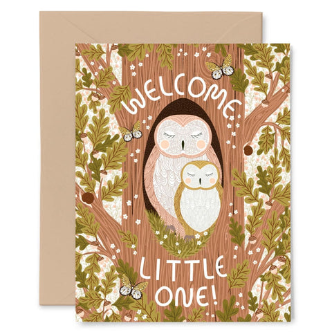 Welcome Little One Card By Gingiber