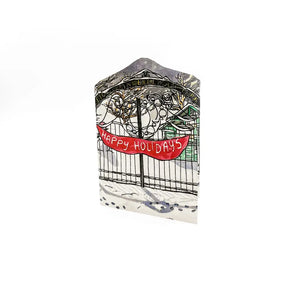 Winter Dartmouth Commons Gatefold Card By Bard