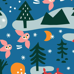 Winter Holiday Medium Gift Bag By Paperole
