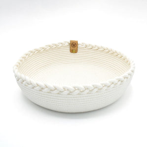 Woven Rope Braided Edge Nesting Bowl - Small (various