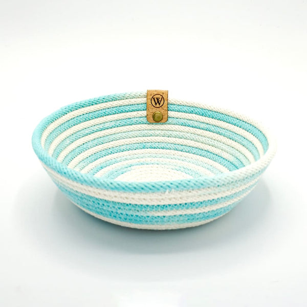 Woven Rope Catchall Bowl (various colours) By Warm Wooly &