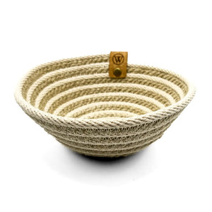 Woven Rope Jewelry Bowl - Variegated (various colours)