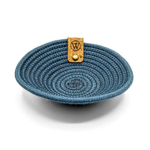 Woven Rope Ring Bowl Solid (various colours) By Warm Wooly &