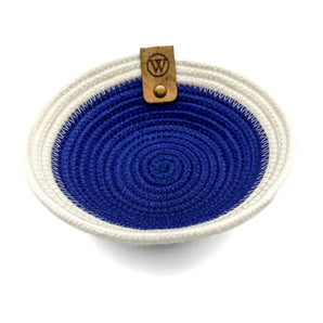 Woven Rope Ring Bowl (various colours) By Warm Wooly &
