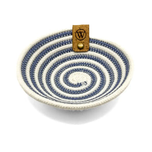 Woven Rope Ring Bowl (various colours) By Warm Wooly &
