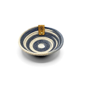 Woven Rope Ring Bowl (various colours) By Warm Wooly &