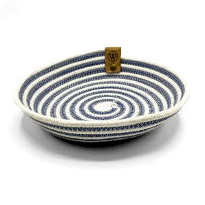 Woven Rope Trinket Bowl - Variegated (various colours)