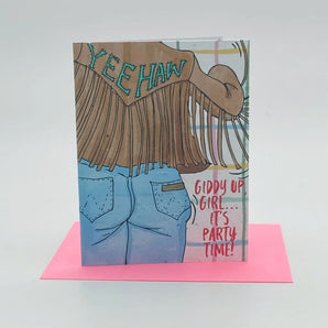 Yeehaw Celebrate Birthday Seed Card By Jill & Jack Paper