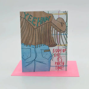 Yeehaw Celebrate Birthday Seed Card By Jill & Jack Paper