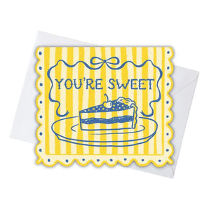 You’re Sweet Cake Card By Lucky Sprout Studio