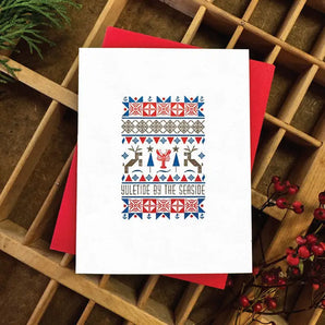 Yuletide By The Seaside Card Arquoise Press