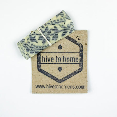 2 Round Beeswax Wrap By Hive To Home NS