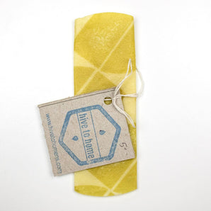 5’ Round Beeswax Wrap By Hive To Home NS