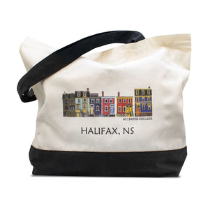 AC Halifax Tote By Andrea Crouse Paper Collage