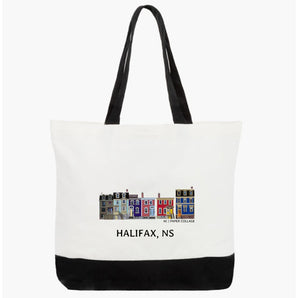 AC Halifax Tote By Andrea Crouse Paper Collage