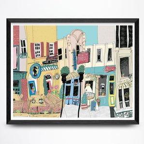 Argyle Street 11x14 Print By Emma FitzGerald Art & Design