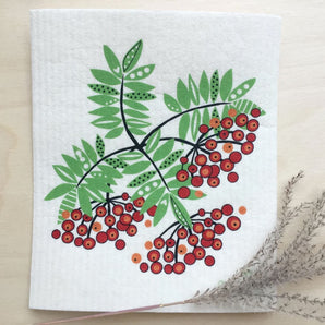 Ashberries Swedish Dish Cloth By Square Love