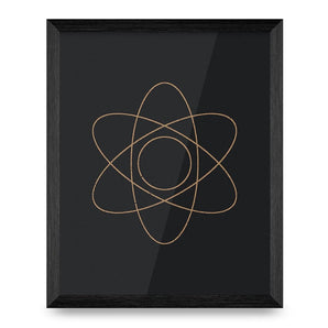 Atomic 8x10 Print By Fabled Creative