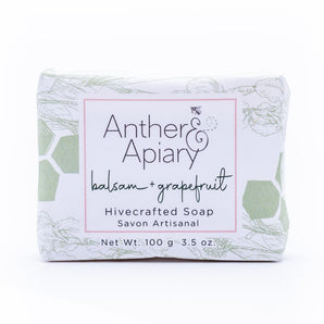 Balsam & Grapefruit 3.5 oz Soap By Anther Apiary
