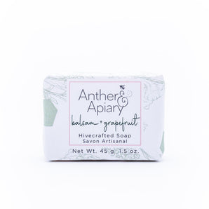 Balsam & Grapefruit Mini Soap By Anther Apiary