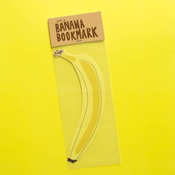 Banana Bookmark By Humdrum Paper