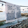 Bay of Fundy High Tides Tea Towel By The Far Away Shop