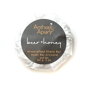 Beer & Honey Shave Bar By Anther Apiary