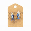 Big Fish Wooden Earrings (various designs) By The Happiness
