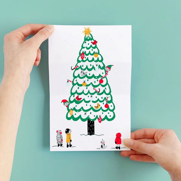 Big Tree Unfolding Card By Petit Happy