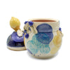 Blueberry Lemon Cookie Jar By Deep Harbour Pottery