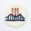 Bridge & Smokestacks Felted Soap By Magic of Wool