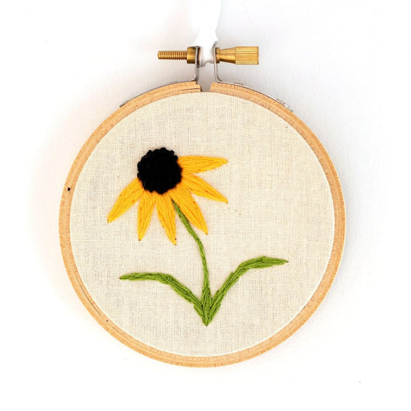Brown Eyed Susan Embroidery By Katiebette