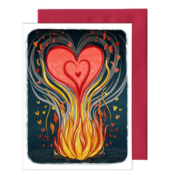 Campfire Love Card By Pencil Empire