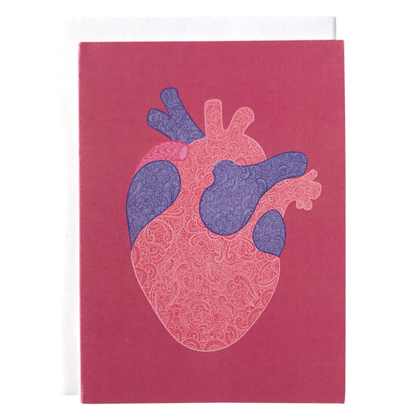 Carabara Anatomical Heart Card By Designs