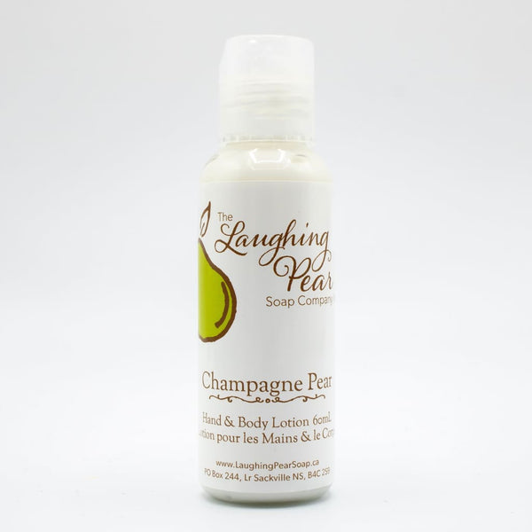 Champagne Pear Hand & Body Lotion By Laughing Soap