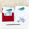 Christmas Car Unfolding Card By Petit Happy