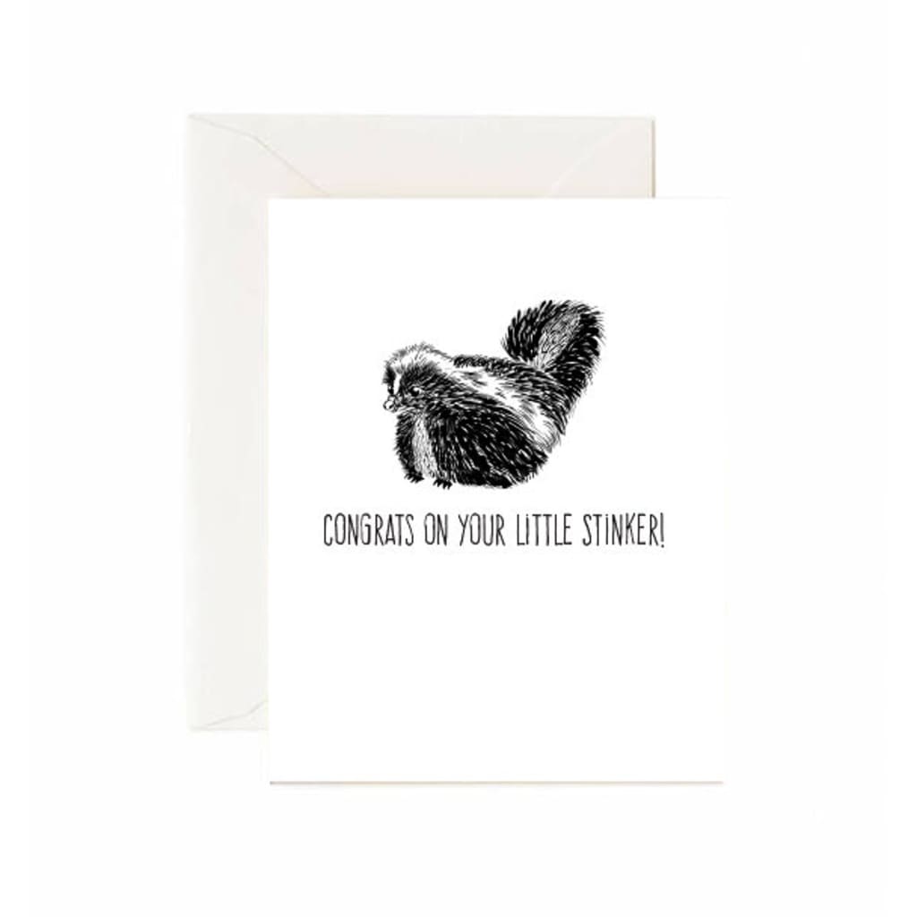 Congrats On Your Little Stinker Card By Jaybee Design