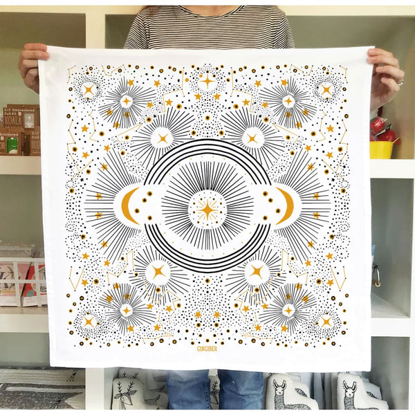 Constellation Tea Towel By Gingiber